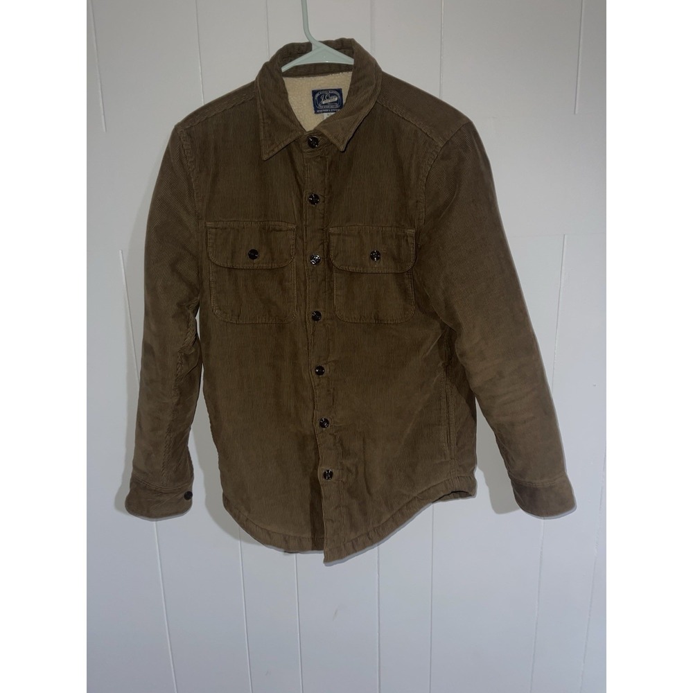 J Crew Sherpa Lined Corduroy Jacket Size XS Men's
